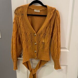 NICHOLAS Amber Cable Knit Cardigan